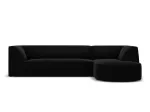Velvet Modular Right Corner Sofa, "Siena", 4 Seats, 273x180x69 Made in Europe