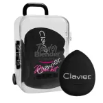 CLAVIER_SET &bdquo;Tender Blender Mua&ldquo; meigipadjakeste komplekt, must, 6 tk.