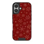 Dear Santa - Snowflake iPhone 16 Plus Case, Elite Dark (MagSafe) / Gunmetal