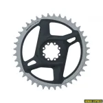 Priekinė žvaigždė SRAM ROAD 44T DM X-SYNC 6.5MM OFFSET - GREY (RED / FORCE) Including 8 chainring bolts