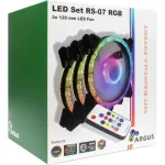 Argus RS-07 RGB Set 120 mm Case Fan 88885537