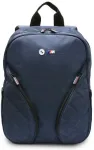 BMBP15PNYPOV Nylon Pockets & Metal Logo 16" Navy