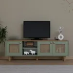 TV-alus, Hanah Home, roheline, 160 x 56 x 40