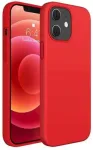 &bdquo;Pehme silikoonist kate iPhone 12 Mini jaoks&ldquo; Punane
