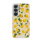 Lemon Juice - Samsung Galaxy S25 Case, Elite Light (Magnetic) / Silver