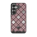 Asap - Samsung Galaxy S25 Case, Elite Mirror Dark (Magnetic) / Silver