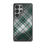 Mint Cookie - Samsung Galaxy S25 Ultra Case, Elite Mirror Dark (Magnetic) / Silver