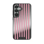 Strawberry Jam - Samsung Galaxy S25 Plus Case, Elite Mirror Dark (Magnetic) / Silver