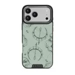 Sagittarius - iPhone 17 Pro Max Case, Elite Dark (MagSafe) / Silver / Turquoise