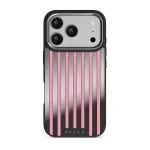 Strawberry Jam - iPhone 17 Pro Case, Elite Mirror Dark (MagSafe) / Silver