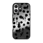 Goddess - iPhone 17 Case, Elite Mirror Dark (MagSafe) / Silver