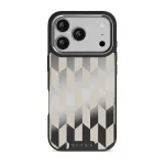 Etiquette - iPhone 17 Pro Case, Elite Mirror Dark (MagSafe) / Silver