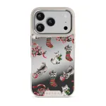 Merry Kitty - iPhone 17 Pro Case, Elite Mirror Light (MagSafe) / Silver