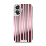 Strawberry Jam - iPhone 16 Case, Elite Mirror Light (MagSafe) / Silver