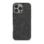 Black Rock - iPhone 16 Pro Case, Elite Dark (MagSafe) / Silver