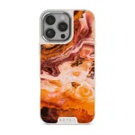Pumpkin Spice - Orange iPhone 16 Pro Max Case, Elite Light (MagSafe) / Silver
