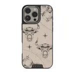 Taurus - iPhone 16 Pro Case, Elite Dark (MagSafe) / Silver / Nude