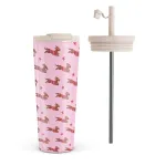 Hot Dog - Travel Mug, 700 ml / Flap & Straw Set