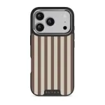 Tiramisu - iPhone 17 Pro Case, Elite Dark (MagSafe) / Silver