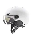 UVEX &bdquo;Wanted Visor pro V&ldquo; suusakiiver, valge, matt