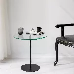 K&uuml;lglaud, Hanah Home, must, 50 x 50 x 50, cm