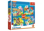 TREFL PAW PATROL 4 pusle komplekt &bdquo;Jooksvad kutsikad&ldquo;