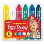 <h3>N&auml;ov&auml;rvid Amos FD5PC6 &ndash; 6 v&auml;rvi mugavas tuubis</h3> <p>Laske oma loovusel lennata Amos n&auml;ov&auml;rvide komplektiga, mis sisaldab kuut s&auml;ravat ja rikkalikku v&auml;rvi! See mitmek&uuml;lgne komplekt on ideaalne unustamatute n&auml;omaalingute loomiseks lastepid