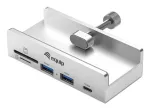 "5-Port-Klemm USB-A3.2-Hub->2xUSB-A/SD/TF/USB-C 5Gbps"