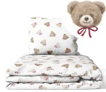 Cover set -  2 pcs - 135x100, 40x60 -PLUSH HEAD