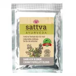 SATTVA_Ayurveda juuksev&auml;rv henna lisandiga, tumedat tuhka tooni helepruun, 10 g