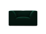 Velvet Armchair, "Siena", 1 Seat, 120x92x69 Made in Europe