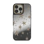 12 O'clock - iPhone 16 Pro Case, Elite Mirror Dark (MagSafe) / Gold