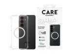 CARE by PanzerGlass Samba Case Transparent w. White Qi Samsung New Galaxy S26 Plus | PanzerGlass