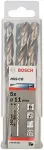 Bosch Metal twist drill HSS-Co, DIN 338,  11.0mm (5 pieces, working le