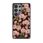 Desert Rose - Samsung Galaxy S25 Ultra Case, Elite Dark (Magnetic) / Silver
