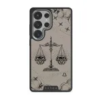 Libra - Samsung Galaxy S25 Ultra Case, Elite Dark (Magnetic) / Silver / Nude