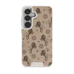Leo - Samsung Galaxy S25 Plus Case, Elite Light (Magnetic) / Silver / Beige