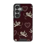 Lovestruck - Samsung Galaxy S25 Case, Elite Dark (Magnetic) / Silver