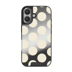 Spot On - iPhone 16 Case, Elite Mirror Dark (MagSafe) / Silver