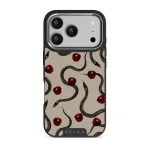 Sinful - iPhone 17 Pro Case, Elite Dark (MagSafe) / Silver