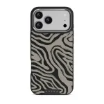 Black Sand - iPhone 17 Pro Max Case, Elite Dark (MagSafe) / Silver