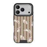 Late Again - iPhone 17 Pro Case, Elite Dark (MagSafe) / Silver