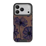 Velvet Night - iPhone 17 Pro Case, Elite Dark (MagSafe) / Silver