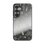 Essentials - Samsung Galaxy S25 Case, Elite Mirror Dark (Magnetic) / Silver