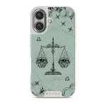 Libra - iPhone 16 Case, Elite Light (MagSafe) / Silver / Turquoise
