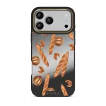 No Crumbs - iPhone 17 Pro Max Case, Elite Mirror Dark (MagSafe) / Gold