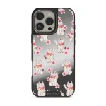 Maneki Neko - iPhone 16 Pro Case, Elite Mirror Dark (MagSafe) / Gunmetal