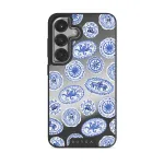 Taverna - Samsung Galaxy S25 Case, Elite Mirror Dark (Magnetic) / Silver