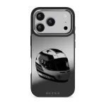Pit Stop - iPhone 17 Pro Case, Elite Mirror Dark (MagSafe) / Silver