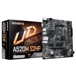 Emaplaat|GIGABYTE|AMD A520|Socket AM4|micro ATX|RAM DDR4-SDRAM|2x pesa|1x M.2 (M) pesade arv|A520MS2HP1.0